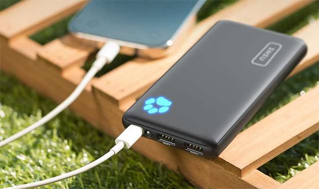 Il design del powerbank INUI da 10.000 mAh
