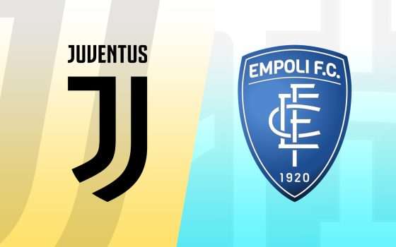 Juventus-Empoli: formazioni e come vederla in streaming
