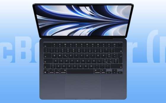 250€ di sconto sul MacBook Air con Apple M2: GIÙ IL PREZZO