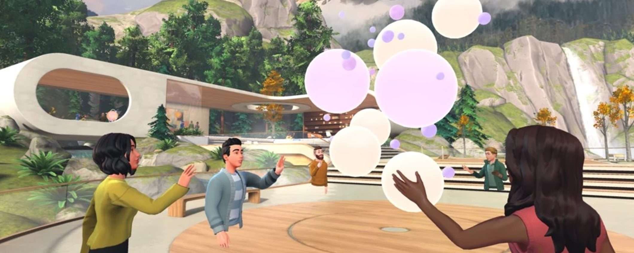 Microsoft Teams ora supporta le riunioni in 3D e VR