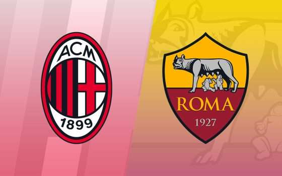 Milan-Roma: formazioni e come vederla in streaming