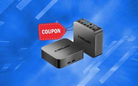 Mini PC Teclast: RISPARMIA 100€ applicando il coupon di Amazon
