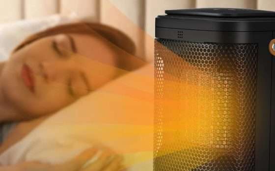 Mini termoventilatore a 18€: l'offerta che scalda l'inverno