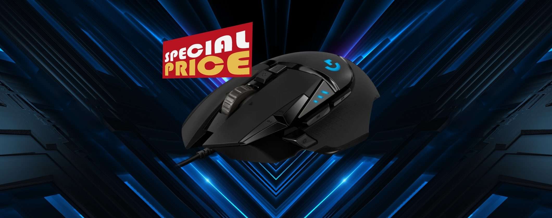 Mouse Logitech G502: prestazioni elevate a prezzo contenuto