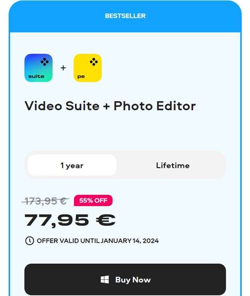 movavi editor video offerta