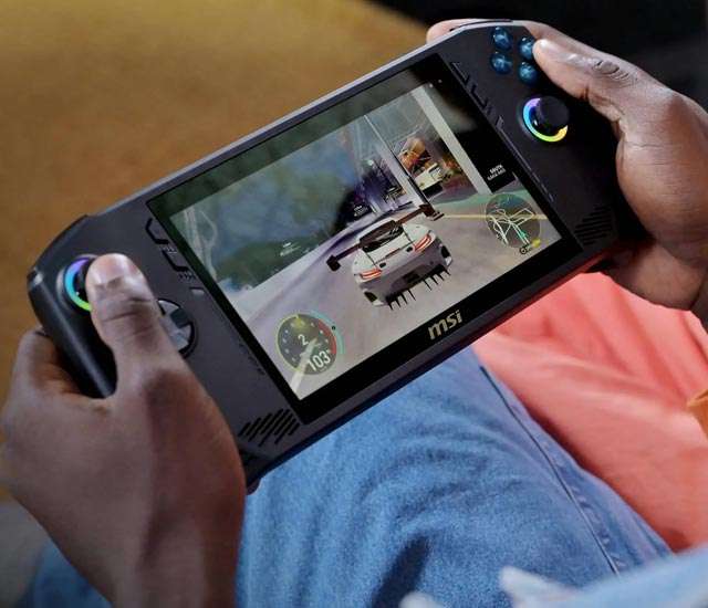 La nuova console portatile MSI Claw