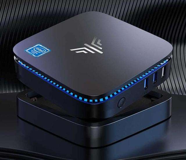 NiPoGi AK1 Plus: il design del Mini PC