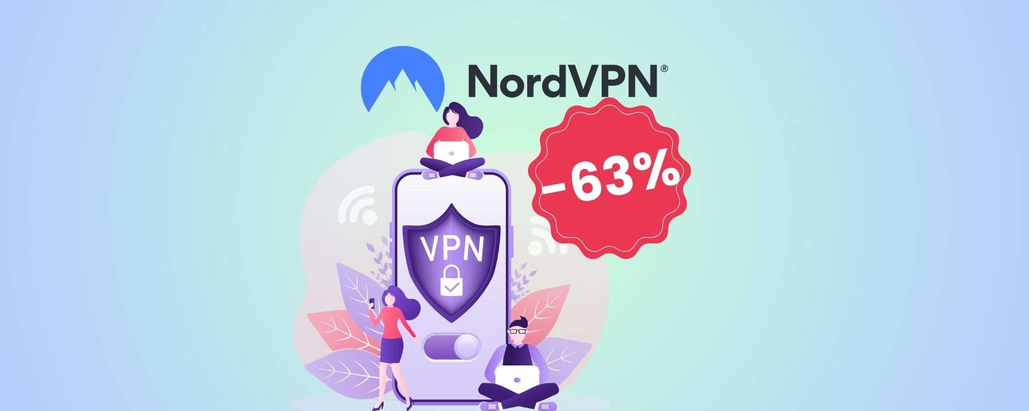 NordVPN: sicurezza web più cloud a prezzo super