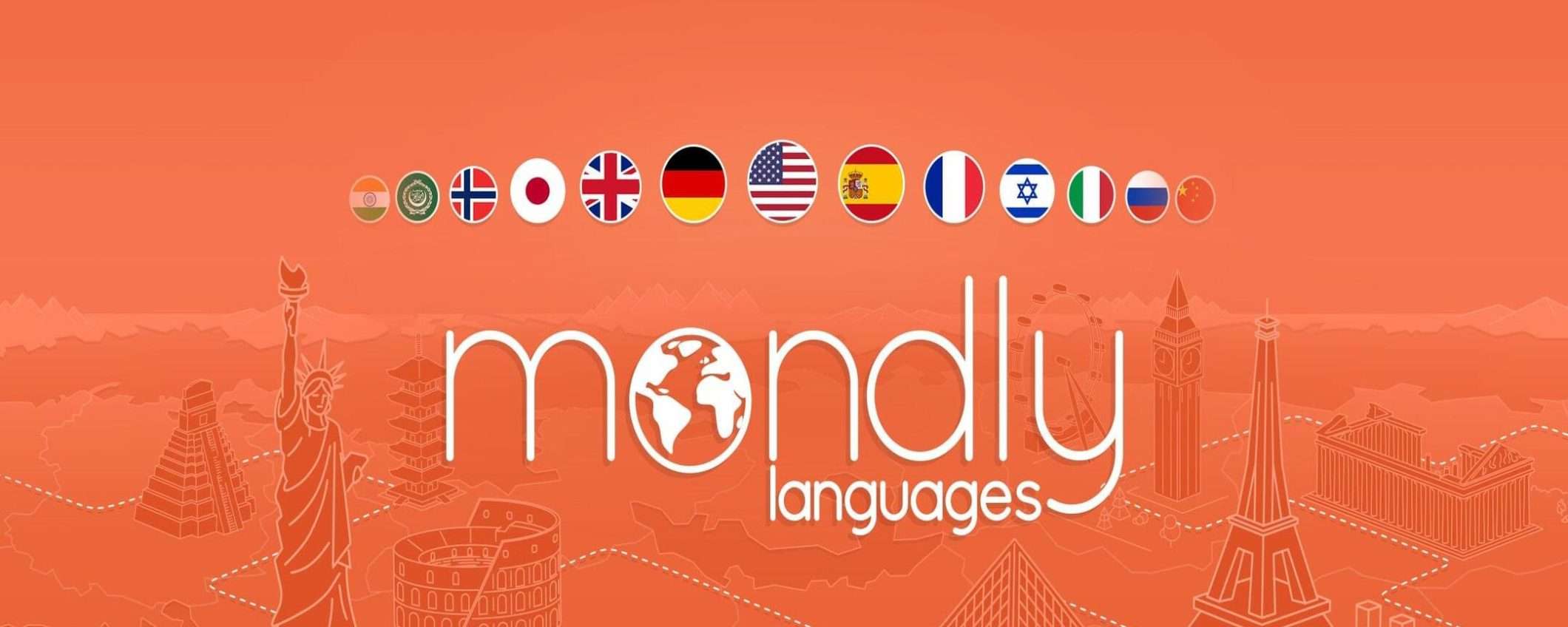 Impara una nuova lingua con Mondly: sconto del 96%