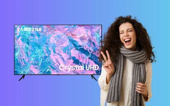 Porta il CINEMA a casa tua con questa Samsung TV a prezzo top