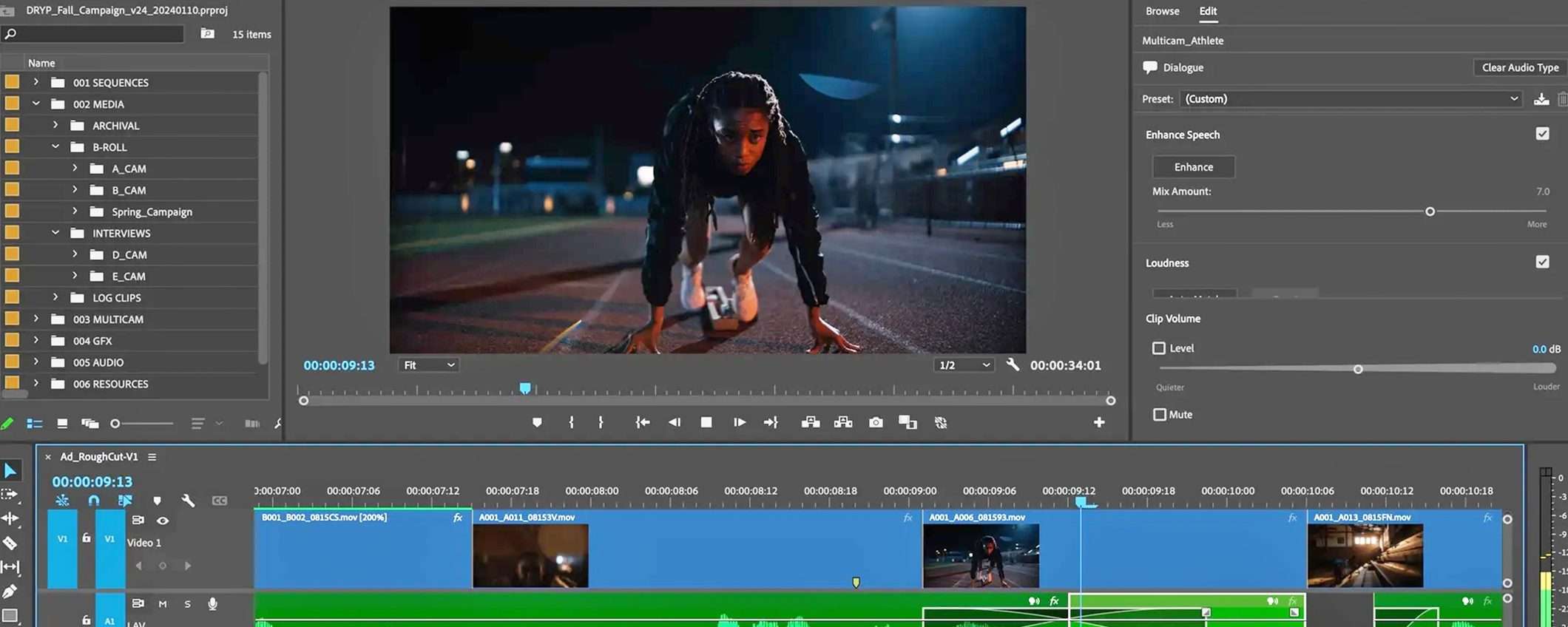 Premiere Pro: Adobe lancia nuove funzionalità per l'editing audio