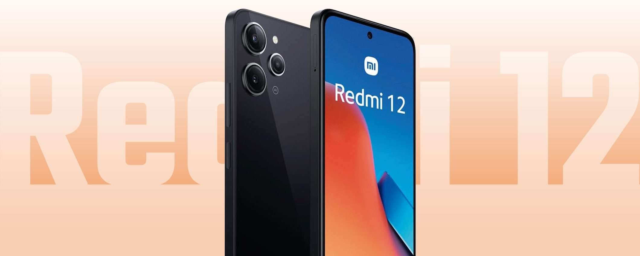 Xiaomi Redmi 12 al 15% in meno su Amazon: OTTIMO smartphone low-cost