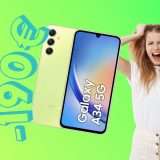 Samsung Galaxy A34: la versione da 256GB a -190€ su eBay