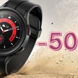 Samsung Galaxy Watch5 Pro CROLLA al 50% su Amazon