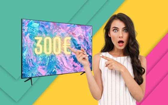 Scopri come avere una Smart TV Samsung 4K 43