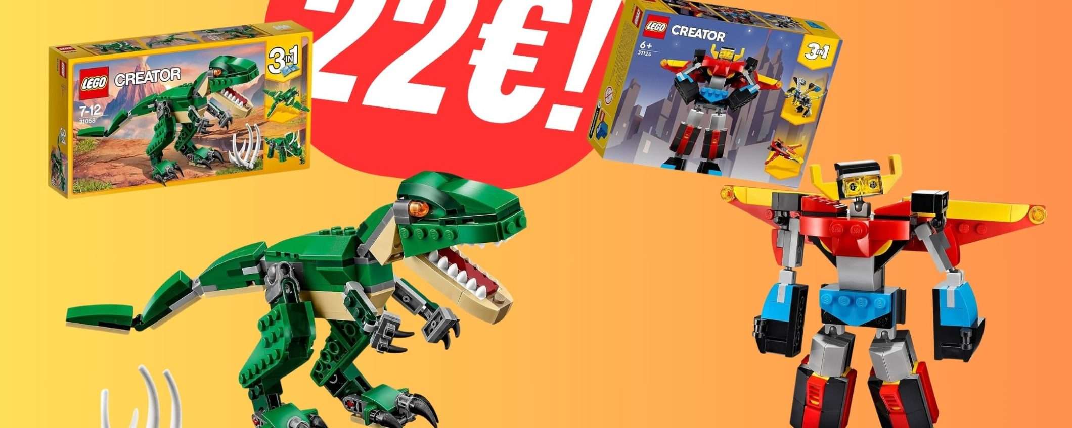 Questi 2 set LEGO costano solo 22€!