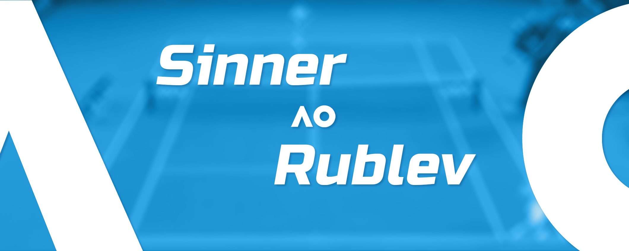 Come vedere Sinner-Rublev in streaming dall'estero