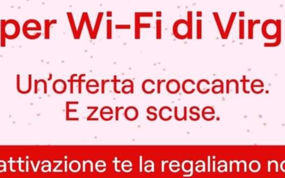 Virgin Super Wi-Fi: PROMO 0 costi di attivazione