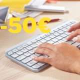 Tastiera Logitech MX Keys Mini: 50€ di SCONTO su Amazon