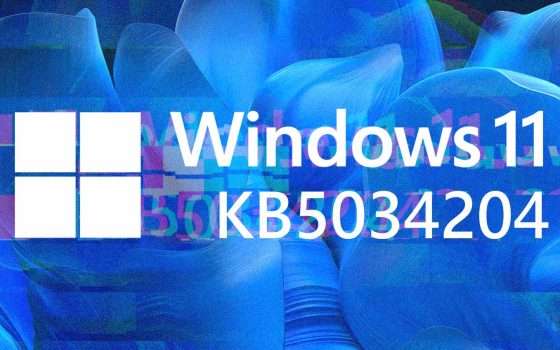 Windows 11: problemi per l'aggiornamento KB5034204