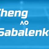 Come vedere Zheng-Sabalenka in streaming dall'estero