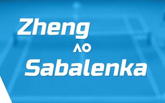 Come vedere Zheng-Sabalenka in streaming dall'estero