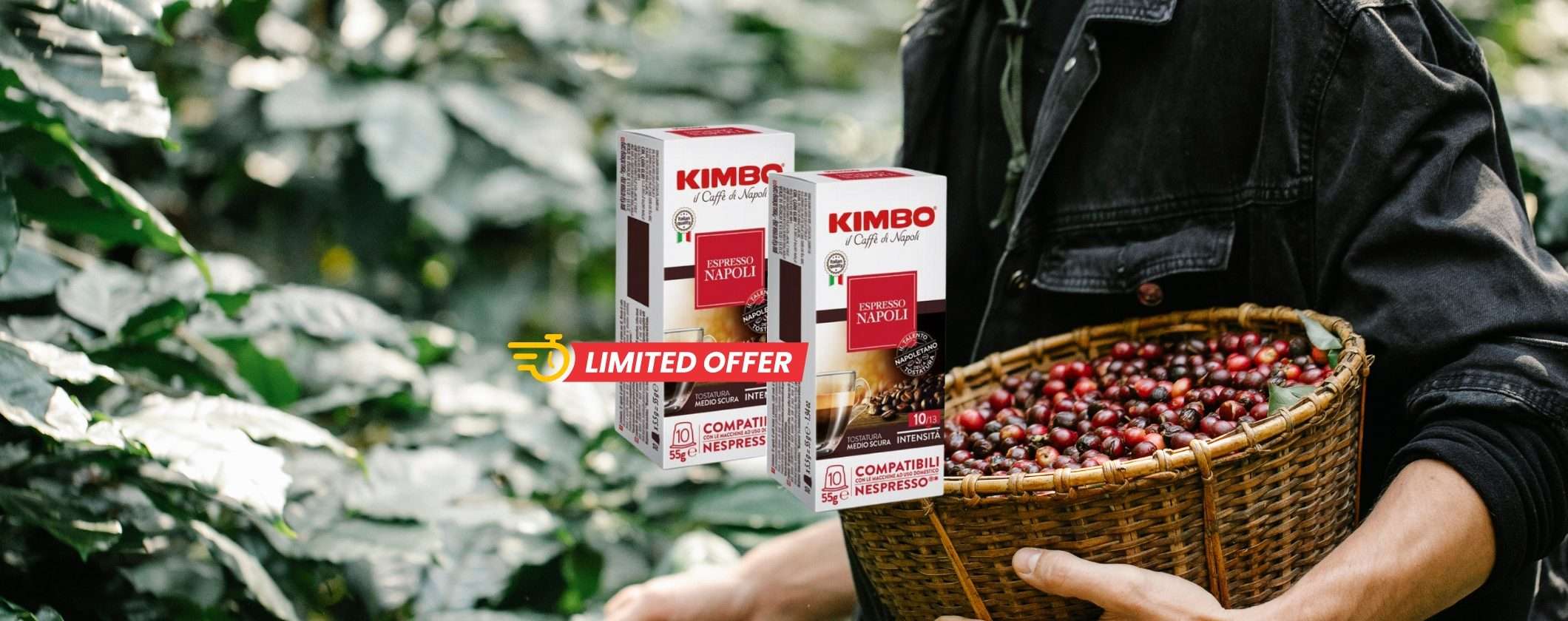 Capsule Caffè Kimbo Nespresso: 200 a soli 34€ su eBay (0,17€)