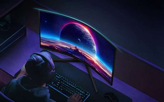 Monitor curvo Samsung Odyssey G5 da 32