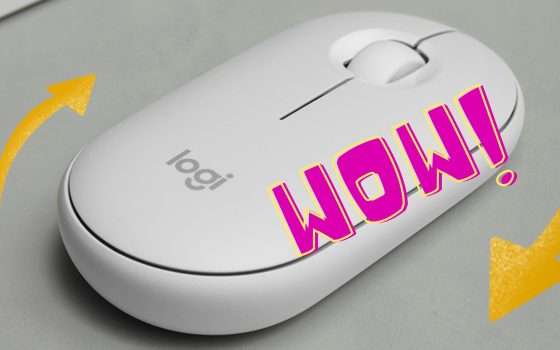 Mouse Logitech Pebble 2 al prezzo più basso di sempre: solo 19€