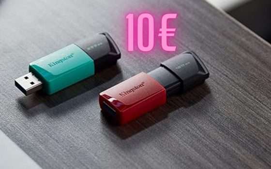 Pendrive Kingston da 128GB a soli 10€ su Amazon