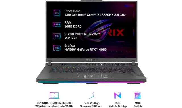 ASUS ROG Strix notebook gaming