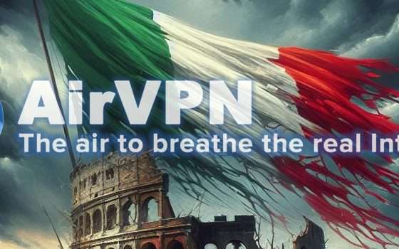 Piracy Shield: AirVPN chiude il servizio in Italia