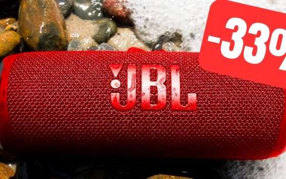 Ottimo sconto su questo altoparlante bluetooth JBL impermeabile (-33%)