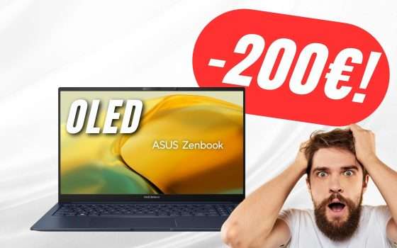 Asus Zenbook 15 OLED sarà il tuo prossimo PC Portatile grazie a questo SCONTO