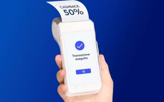 Axerve POS Easy ti regala il 50% di cashback sulle commissioni!