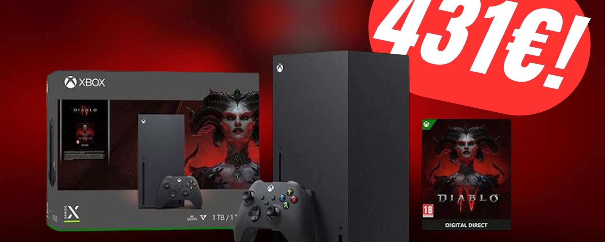 Xbox Series X con Diablo 4 costa solo 431€ grazie a questo COUPON!