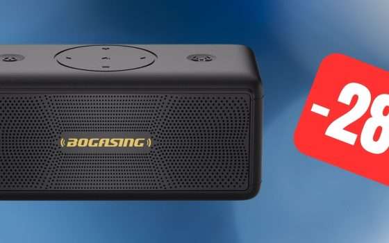Cassa bluetooth portatile impermeabile: 30 ore di musica in SCONTO