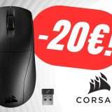 Il Mouse da Gaming Corsair super LEGGERO è scontato di -20€!