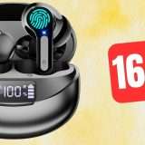 Cuffie bluetooth 5.3 con display in offerta ad un SUPER PREZZO