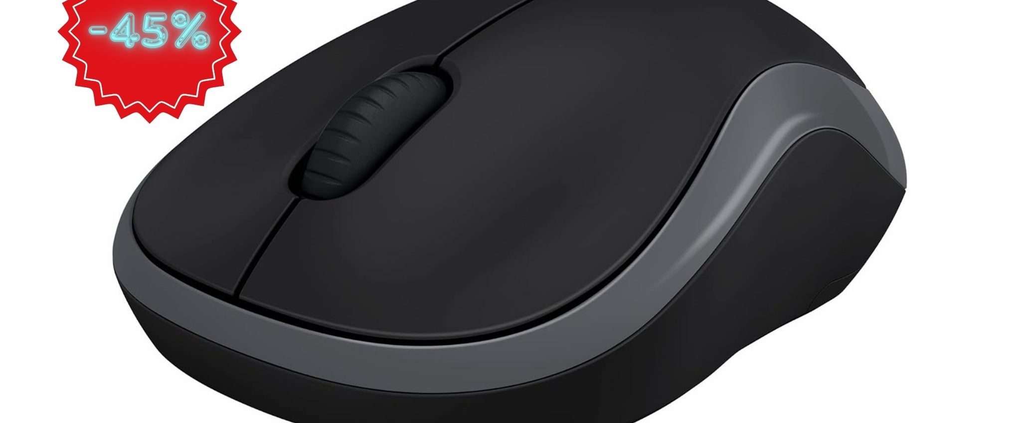Mouse Wireless Logitech M185 a soli 9€? Affarone di Amazon!