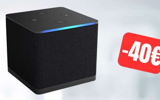 Fire TV Cube: subito 40€ di sconto su Amazon sul lettore multimediale