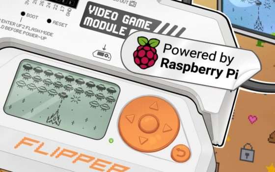 Flipper Zero: Video Game Module con Raspberry Pi