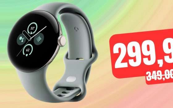 Google Pixel Watch 2 è tornato in OFFERTA su Amazon