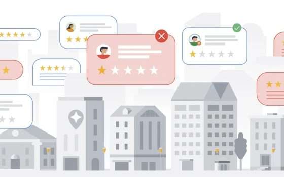 Google Search e Maps: rimosse 170 milioni di recensioni