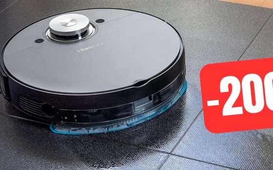 Puoi avere subito 200€ di sconto su questo robot aspira e lava Hisense