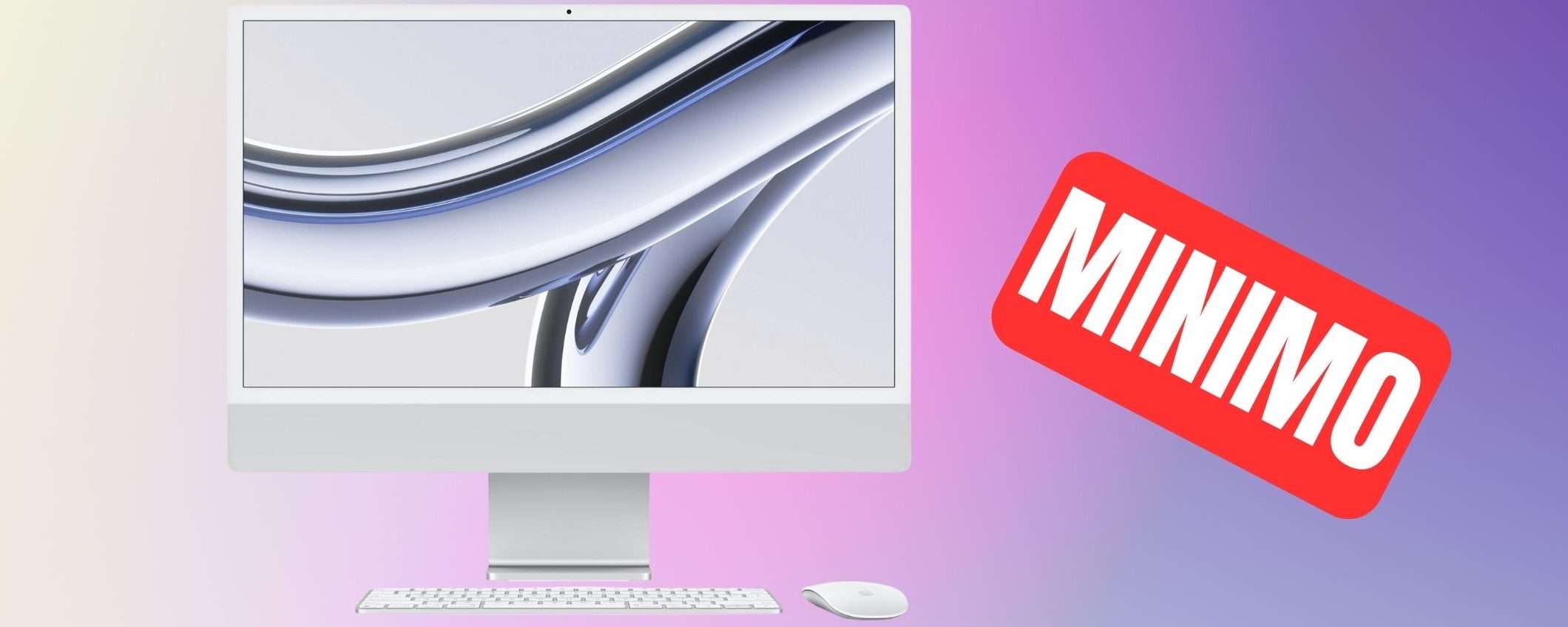 iMac 2023 con M3: 200€ di SCONTO su Amazon per il MINIMO STORICO