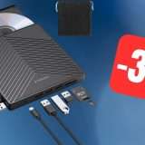 Masterizzatore DVD e Hub USB 8-in-1: il 2-in-1 che non ti aspetti