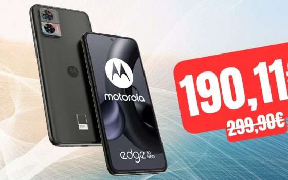 Motorola edge 30 Neo: che CROLLO del prezzo su Amazon (-37%)