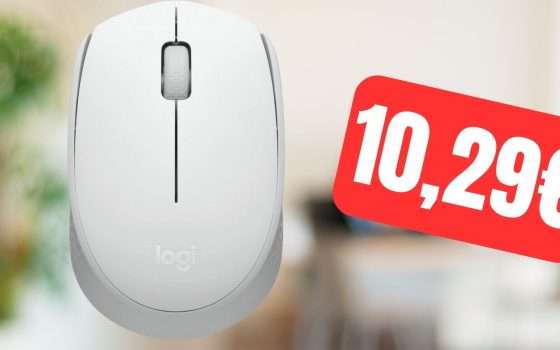 Mouse wireless Logitech: efficiente ed economico, a soli 10 euro