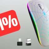 Mouse wireless stiloso ed economico: su Amazon è praticamente regalato